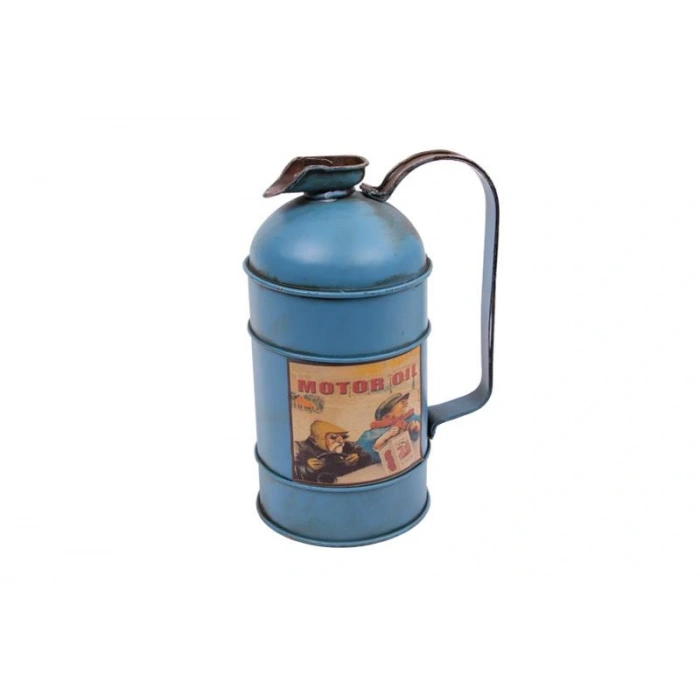 Byhodi Dekoratif Metal Yakıt Bidonu Kumbaralı Vintage Hediyelik (1179) (599599)