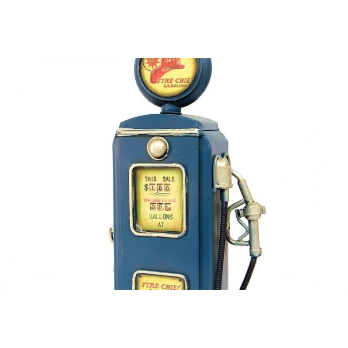 Byhodi Dekoratif Metal Yakıt Pompası Biblo Kumbara Hediyelik (599599)