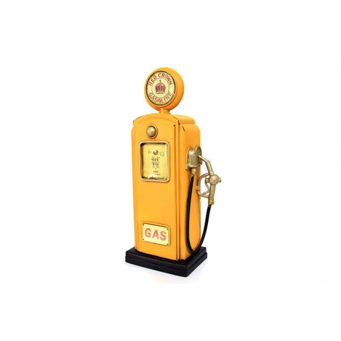 Byhodi Dekoratif Metal Yakıt Pompası Hediyelik Biblo Kumbara (599599)