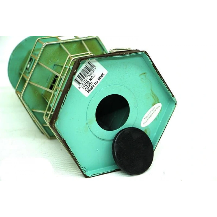 Byhodi Dekoratif Metal Yel Değirmeni Kumbara Vintage Biblo Hediyelik (599599)