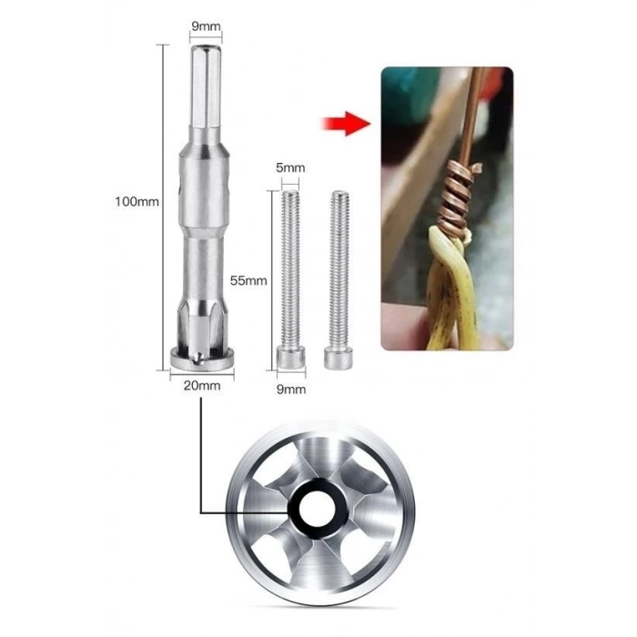 El Matkabı Tel Kablo Soyma Sarma Birleştirme Bağlama Aparatı