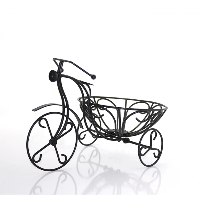 Ferforje Dekoratif Bisiklet Çiçeklik St00077
