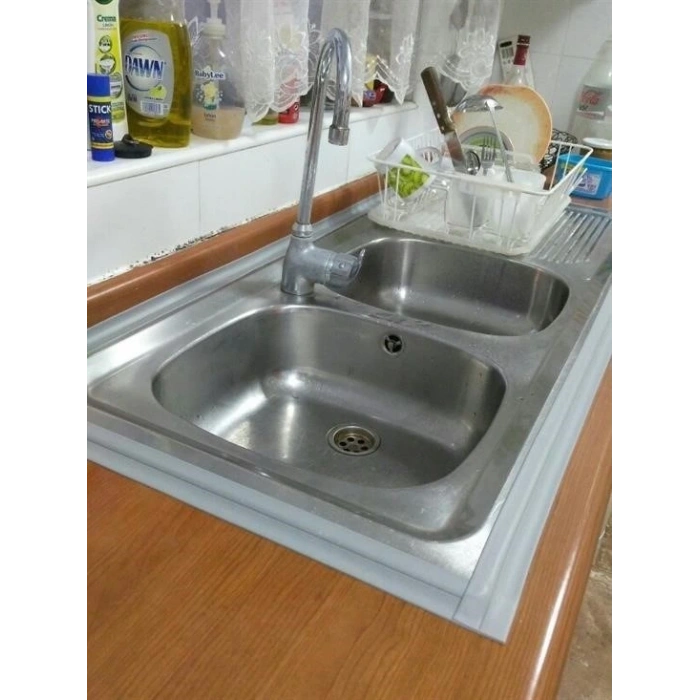 Gri Su Sızdırmaz  Banyo Mutfak Lavabo Küvet İzolasyon Şerit Bant