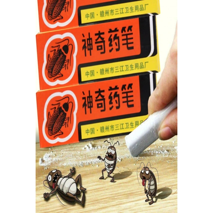 Byhodi Haşere Tebeşiri - Böcek Önleyici Tebeşir - Etkili Hamam Böceği ve Karınca Kovucu (599599)