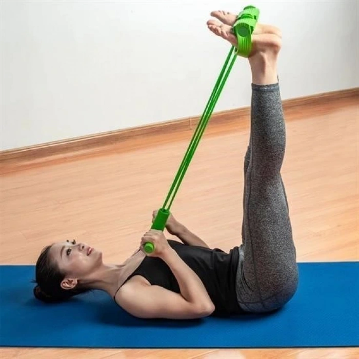 Jimlastik Aleti Elastik Yay Karın Kası Çalıştırıcı Trimmer