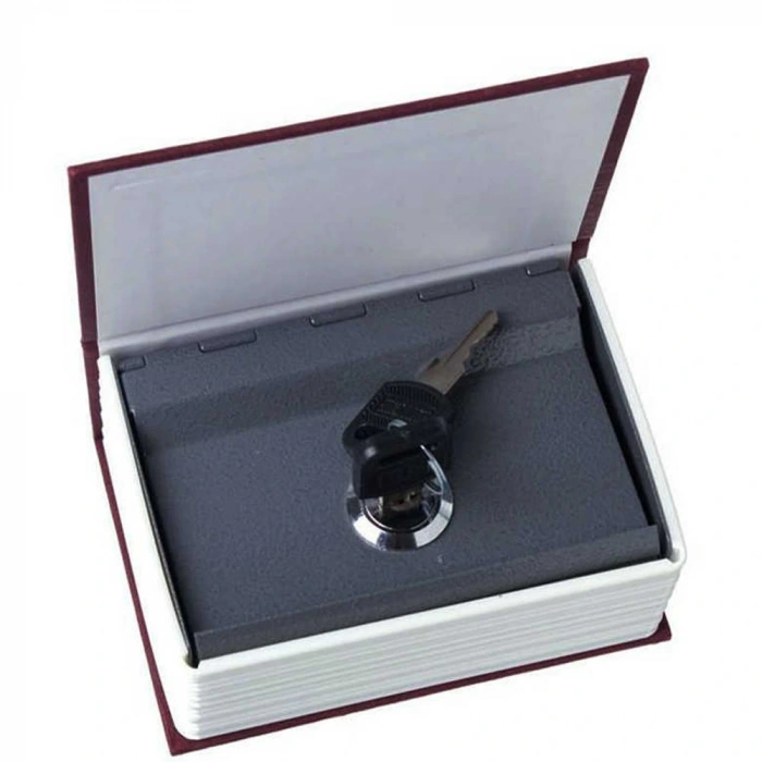 Byhodi Kitap Şeklinde Mini Boy Kilitli Kasa ve Kumbara Model-1 (599599)