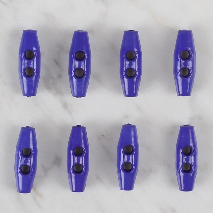 Loren Crafts saks mavi 8 li çoban düğme - 105