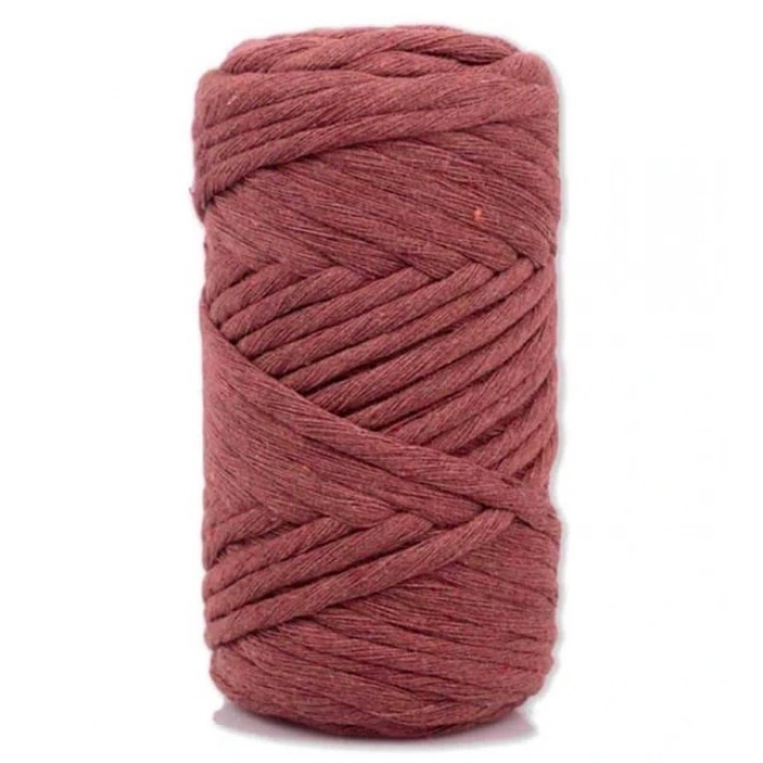Pamuk Makrome 4 mm İp Kiremit