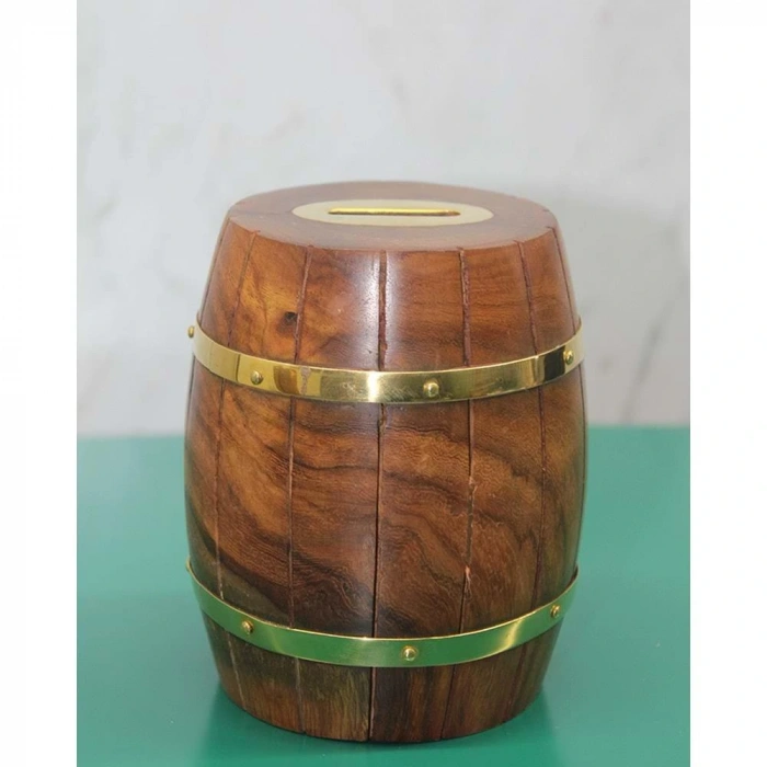 Byhodi Pirinç Fıçı Kumbara (Esk-1786) (599599)