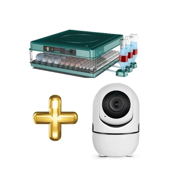 Profesyonel 130 Yumurtalık Otomatik Kuluçka Makinesi Tavuk Bıldırcın Güvercin Kaz Hindi Wi-fi Kamera