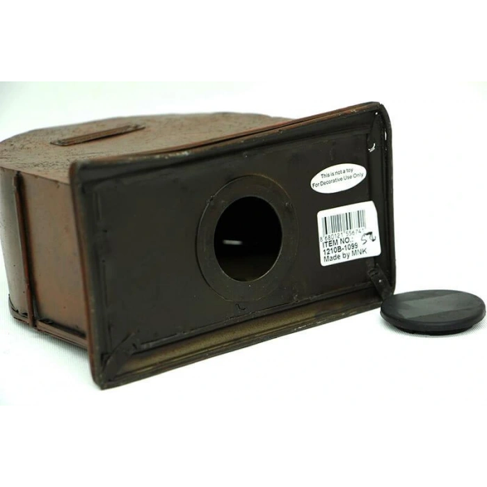 Byhodi Radyo Kumbara Vintage El Yapımı Dekoratif Hediyelik (599599)