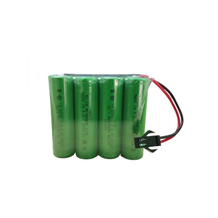 Byhodi SERTEC 4.8V 4S1P AA 800 MAH KABLO + SİYAH KONNEKTÖRLÜ OYUNCAK PİLİ (599599)