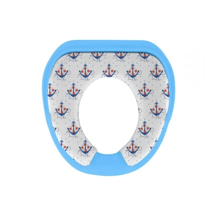 Softy Jumbo Kids Çocuk-bebek Yanlardan Tutmalı Yumuşak Süngerli Klozet Kapağı Adaptörü