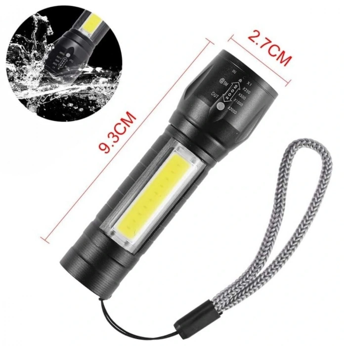 Solar Kutulu Mini El Feneri – Taşınabilir LED Kamp ve Acil Durum El Lambası