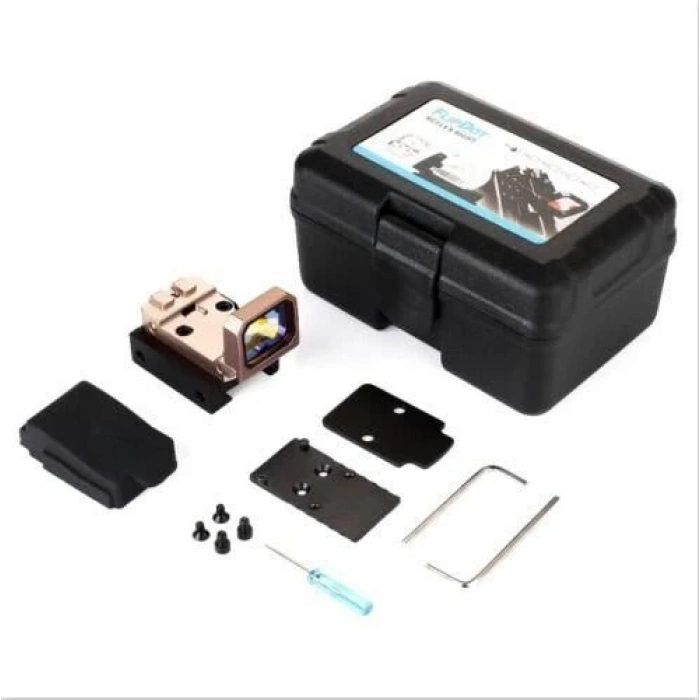 Vism Flipdot Reflex M2 Red Dot Sight - Katlanabilir 22mm Reflex Nişangâh