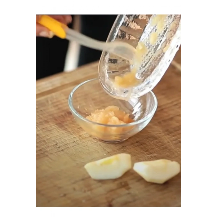 Cam Elma Ve Sebze Rendesi Bebekler İçin Yemek Hazırlama (599)