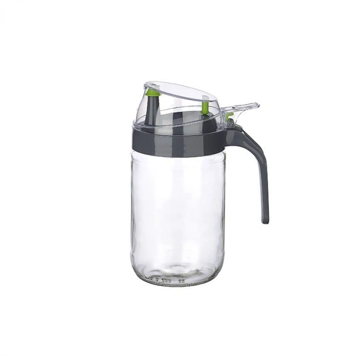 Cam Yağdanlık  Kulplu Sirkelik Sosluk 660Ml (599)