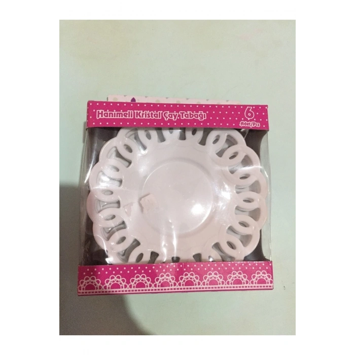 Çay Tabağı Kırılmaz 6 Adettm739 (599)