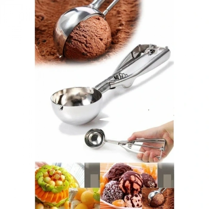 Çelik Dondurma Kaşığı