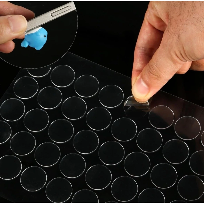 Çift Taraflı Yuvarlak Montaj Macunu 42li