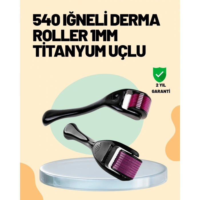 Cilt Yenileyici Derma Roller – Mikro İğneli Bakım Aracı