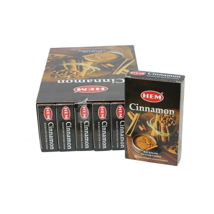Cinnamon Back Flow Cones 10lu