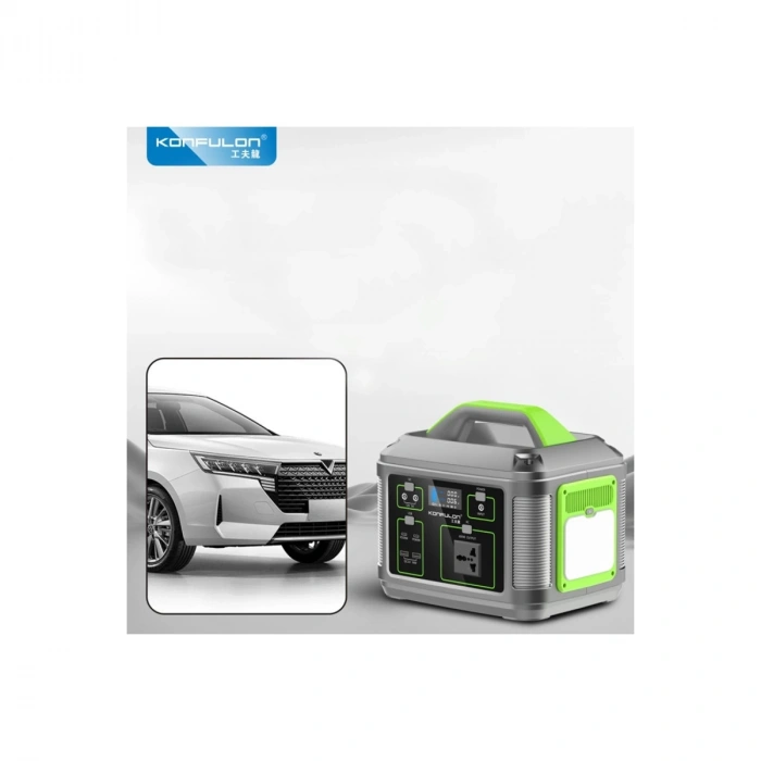 Cn05 Powerbank 600w 128.000 Mah Kamp Şarj 60w Pd - Siyah