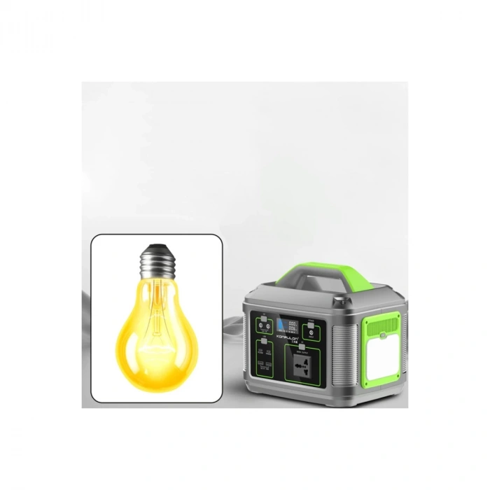 Cn05 Powerbank 600w 128.000 Mah Kamp Şarj 60w Pd - Siyah