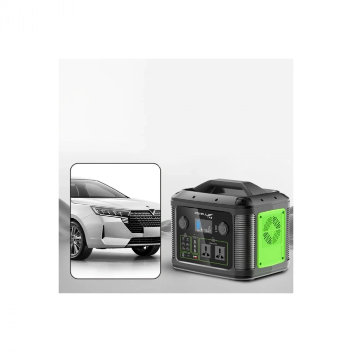 Cn06 Powerbank 1200w 315.000 Mah Kamp Şarj 60w Pd - Siyah