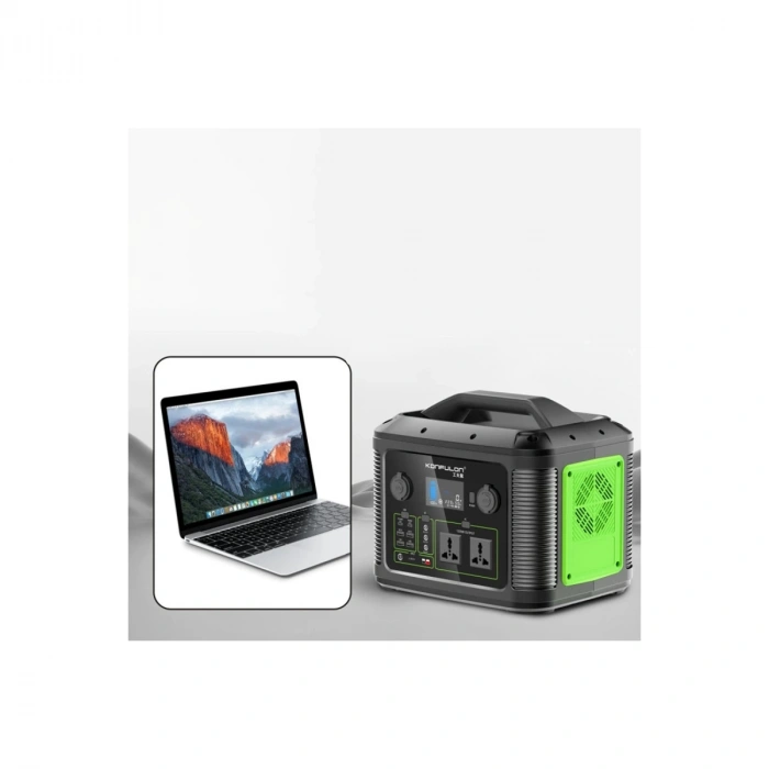 Cn06 Powerbank 1200w 315.000 Mah Kamp Şarj 60w Pd - Siyah