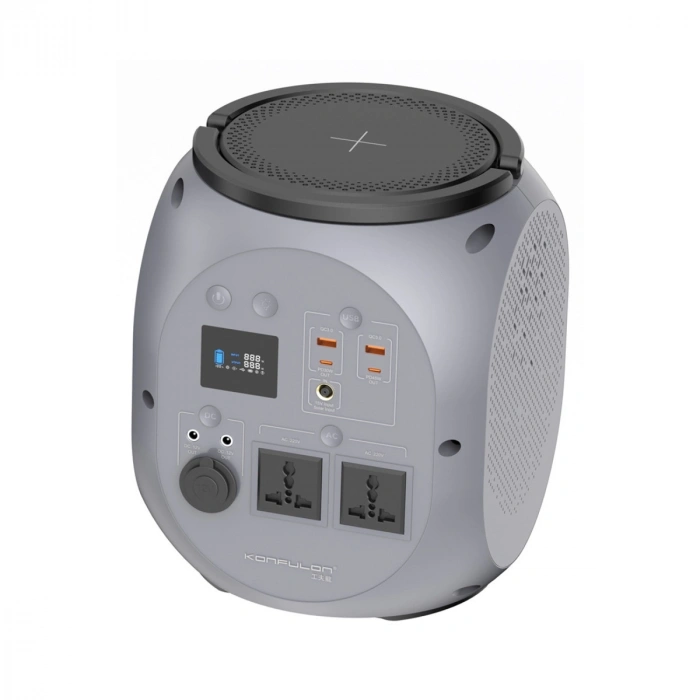 Cn08 Powerbank 600w 180.000 Mah Kamp Şarj 45w Pd - Gri