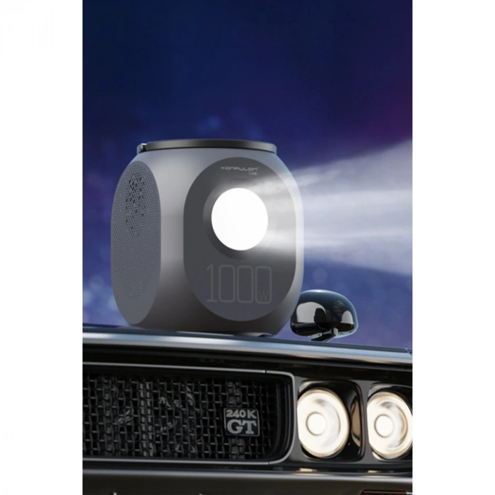 Cn09 Powerbank 1000w 270.000 Mah Kamp Şarj 45w Pd - Gri