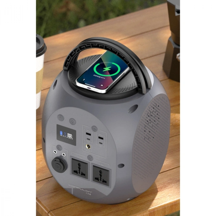 Cn09 Powerbank 1000w 270.000 Mah Kamp Şarj 45w Pd - Gri