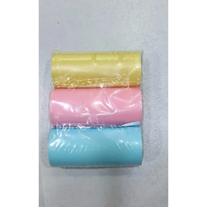 Çocuk Fotoğraf Makinesi Yedek Termal Baskı Kağıdı Renkli (3 Lü Rulo) – 57x25mm