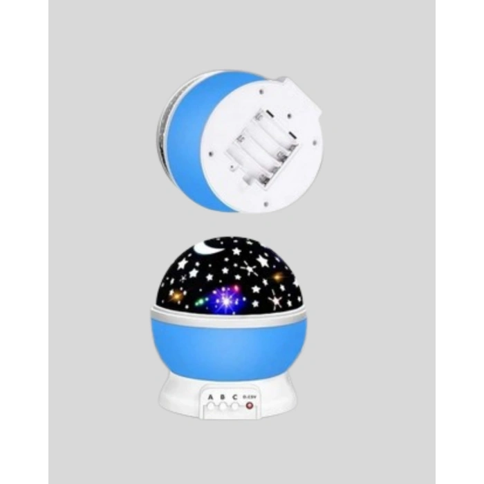 Çocuk Gece Lambası 6 Modlu Renkli Led Enerji Tasarruflu Masal Işığı