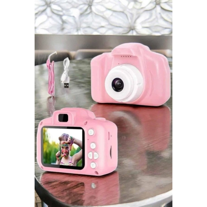 Çocuk Kamerası Dijital 1080p Hd Kaliteli Mini Fotoğraf Makinesi Profesyonel