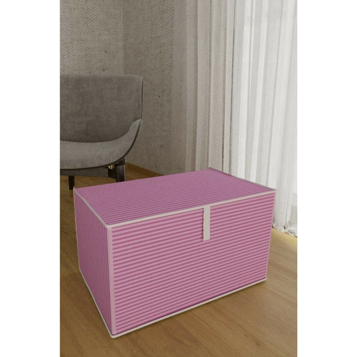 Çok Amaçlı Düzenleyici Kutu Organizer Cırt Cırtlı Hurç Mega Boy 30cm X 40cm X 60cm (3 Adet) 6272