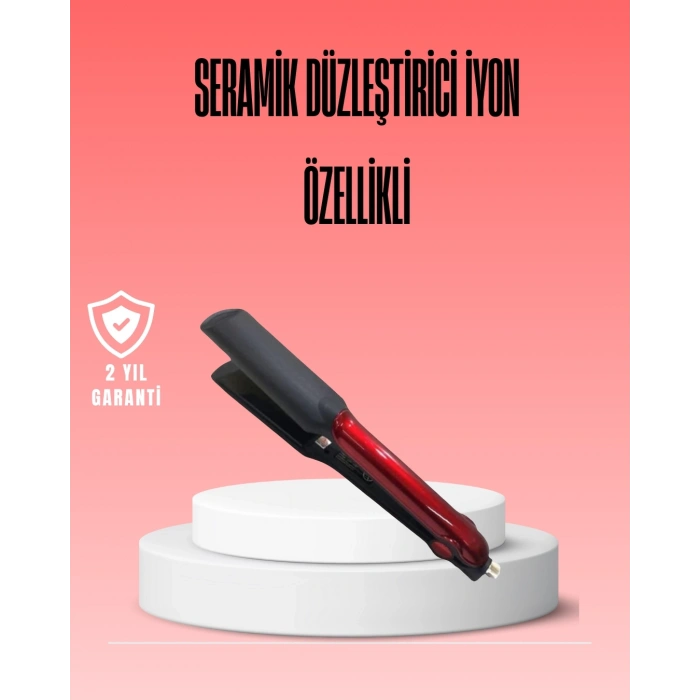 Çok Yönlü Kullanım Sunan Saç Düzleştirici – Düzleştirici Ve Hacim Verici