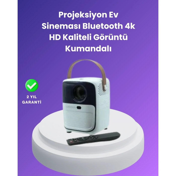 Çoklu Giriş Destekli Projektör – Hdmı, Usb Ve Kulaklık Bağlantı Seçenekleriyle Geniş Uyumluluk