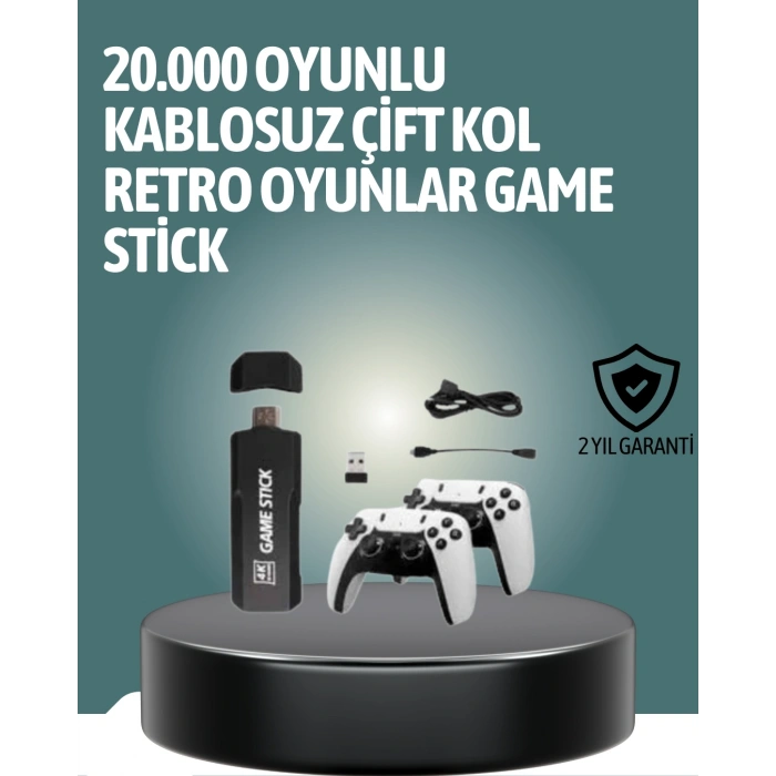 Çoklu Oyun Seçenekli Tv Bağlantılı Oyun Konsolu