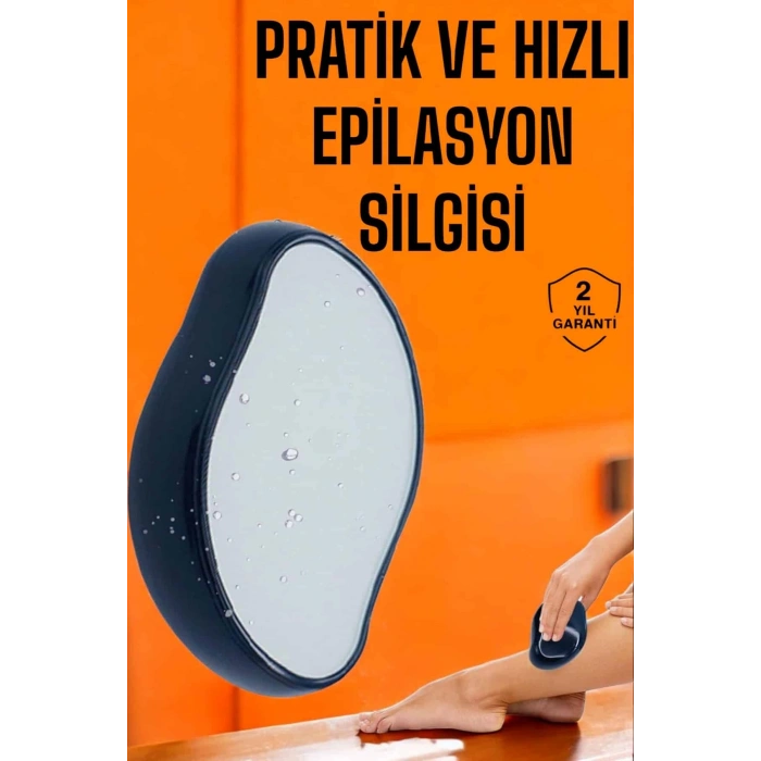 Crystal Eraser Epilasyon Aleti Tüy Silgisi Tüy Alıcı Kristal Epilatör Ağda