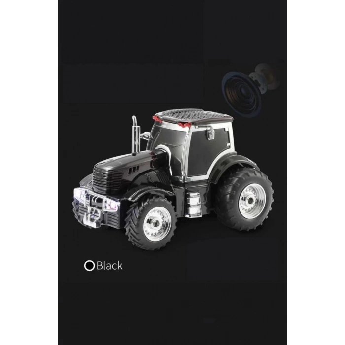 D42 Siyah Traktör Tasarım Usb/fm Radyo Bluetooth Hoparlör Speaker