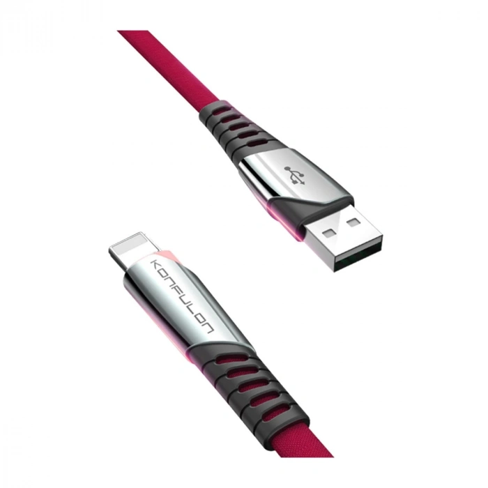 Dc17 Lightning Kablo İphone Uyumlu 1m 2.4a - Kırmızı