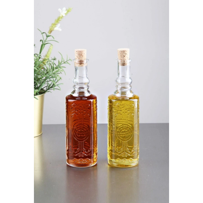 Dekor Yağdanlık - Sirkelik Şişe 2li Set (599)
