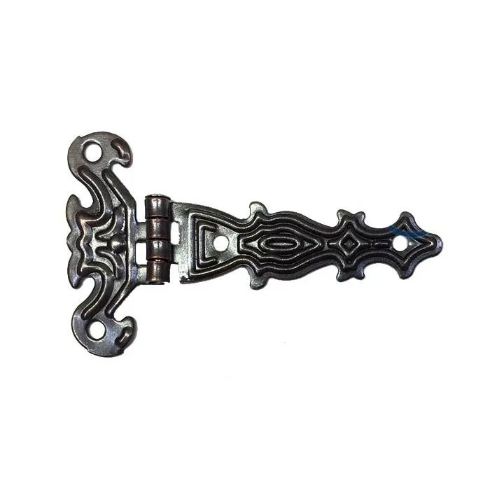 Dekoratif, Sac Tek Kuyruklu Menteşe - 40x68 Mm, Küçük, Eskitme, 1 Adet