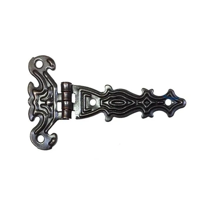 Dekoratif, Sac Tek Kuyruklu Menteşe - 40x68 Mm, Küçük, Eskitme, 1 Adet