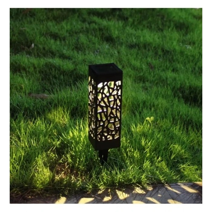 Dekoratif Solar Güneş Enerjili Bahçe Aydınlatması Yürüyüş Yolu Seti (6 Adet)