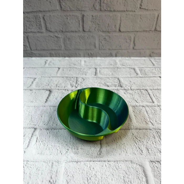 Dekoratif Yeşil Çerezlik Kase 4’lü Set 3x12 Cm