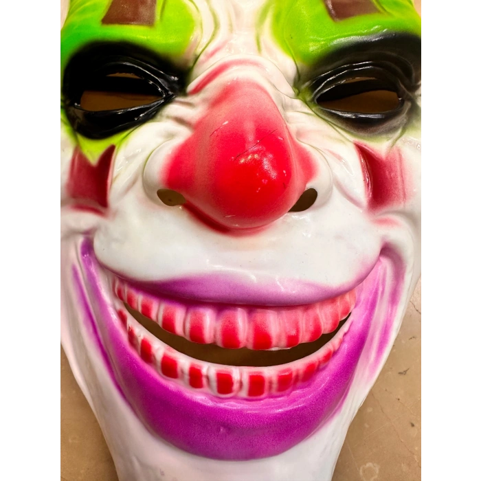 Delirten Gülüş Psikopat Palyaço Temalı Joker Maskesi