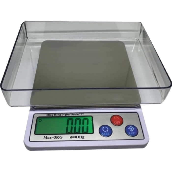 Diamond Dijital Göstergeli Profesyonel Hassas Terazi Mh-777 (3 Kg-0.01)